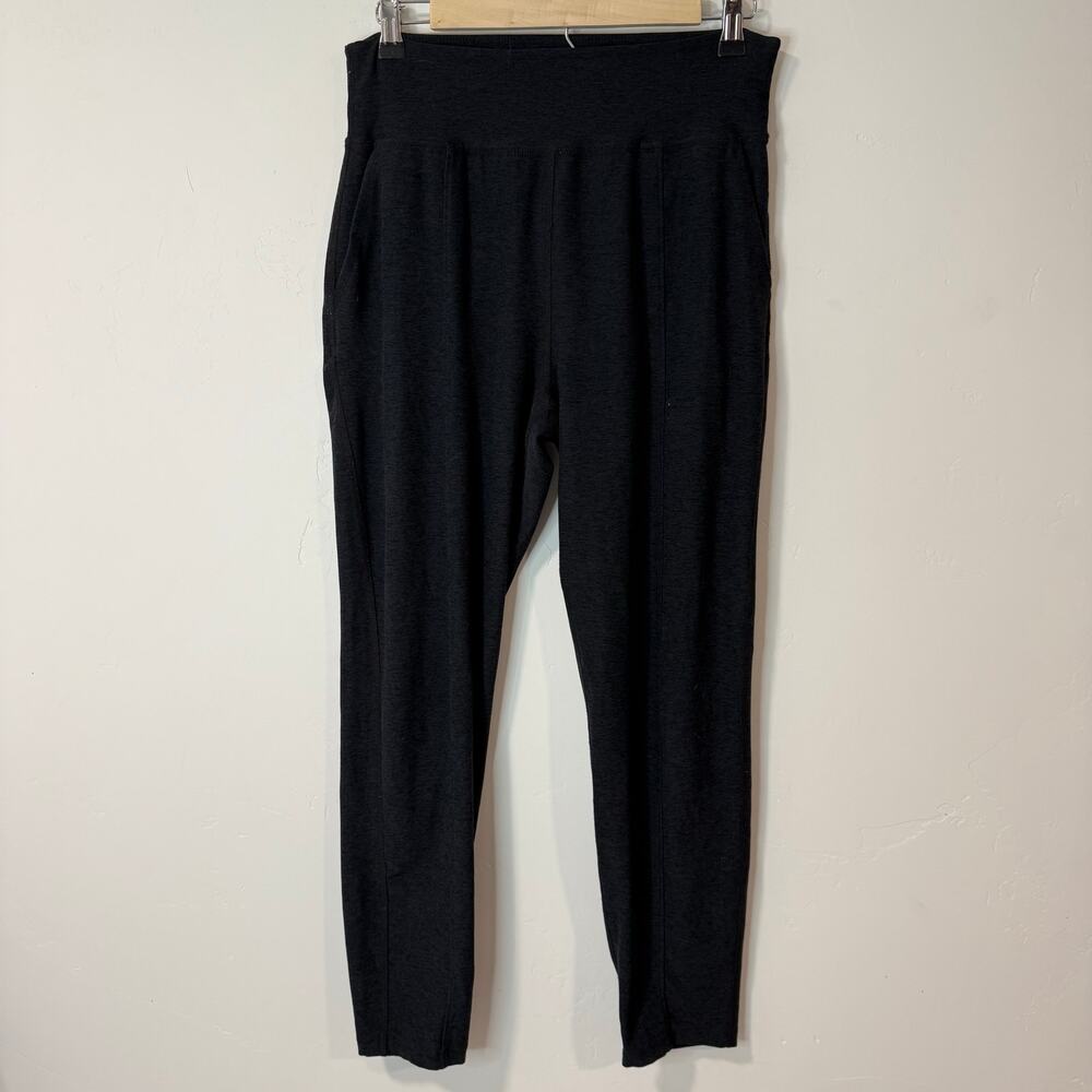 Beyond Yoga Women's Spacedye‎ Legging Pants Ankle Pockets Black Small